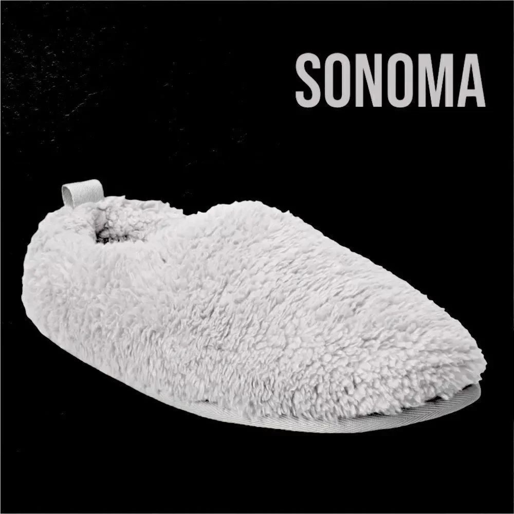 Sonoma Goods For Life® Women’s Sherpa Lined Slippers in the Size Small/6-7